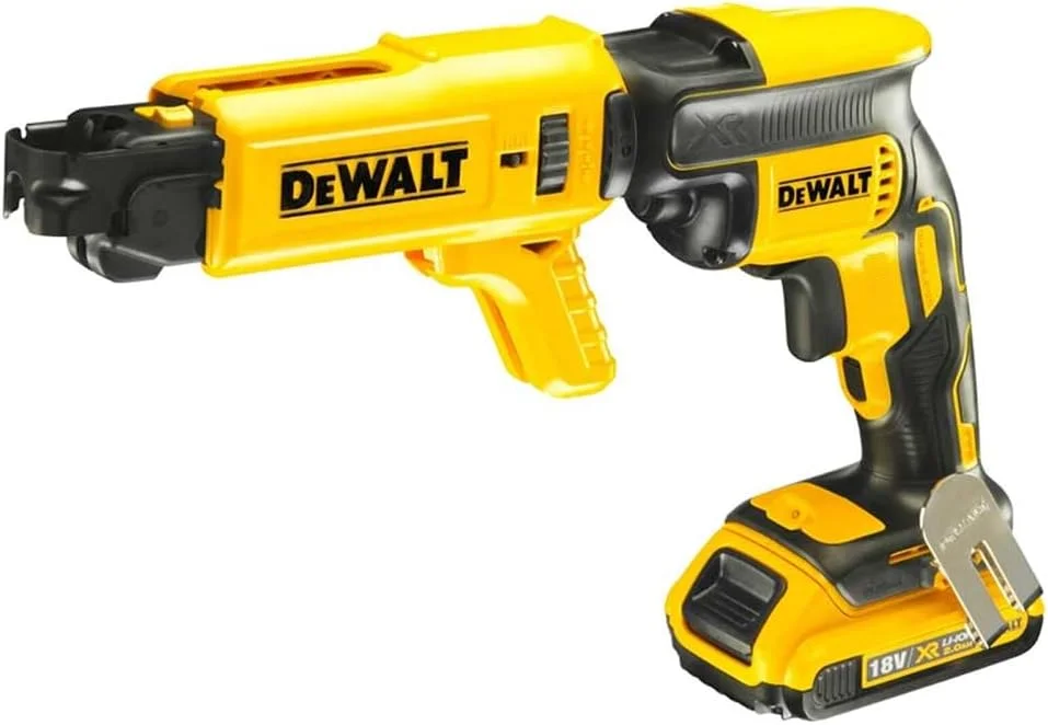 دریل پیچ گوشتی drywall خشابی 18 ولت XR Li-Ion Dewalt، زرد/مشکی، Dcf620D2K-Gb دریل پیچ گوشتی drywall خشابی 18 ولت XR Li-Ion Dewalt، زرد/مشکی، Dcf620D2K-Gb