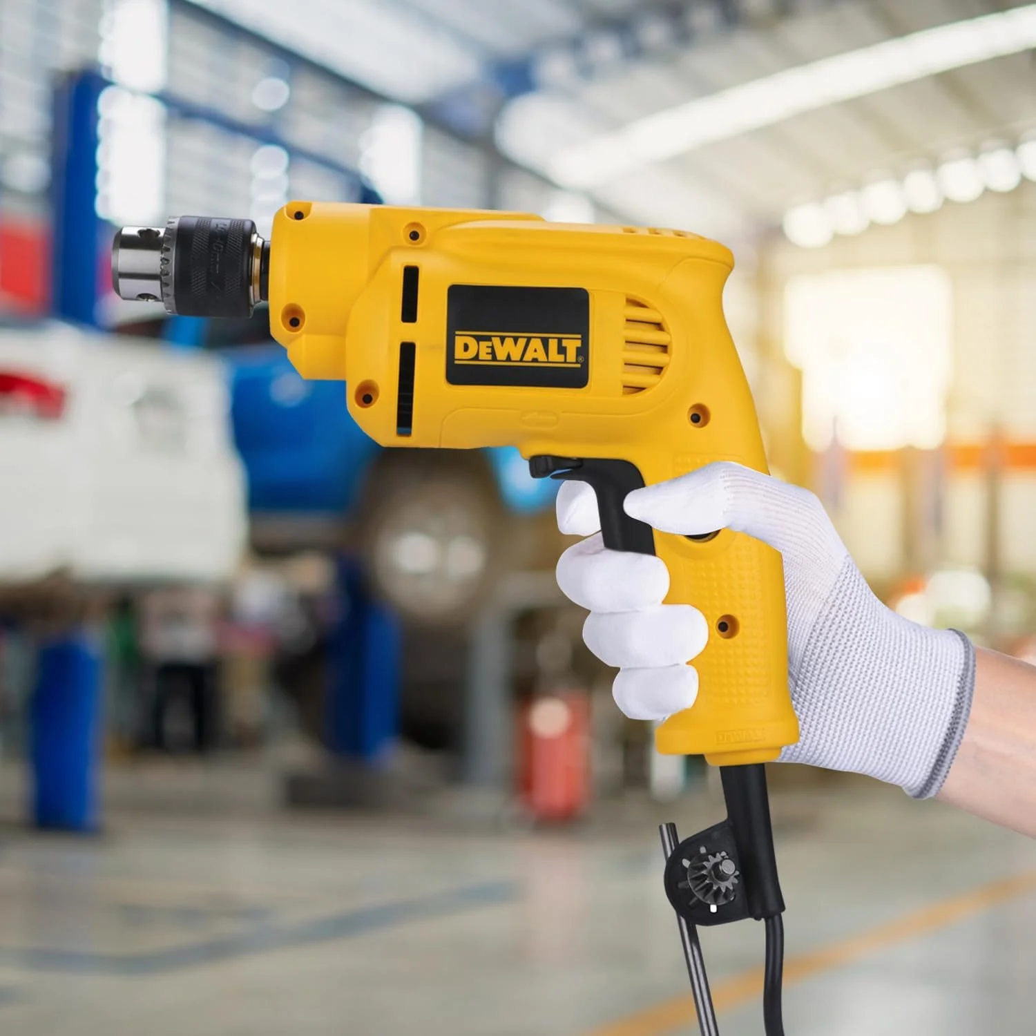 دریل چکشی 10 میلی متری 550 وات Dewalt DWD014 - 220 ولت (دوشاخه هندی) دریل چکشی 10 میلی متری 550 وات Dewalt DWD014 - 220 ولت (دوشاخه هندی)
