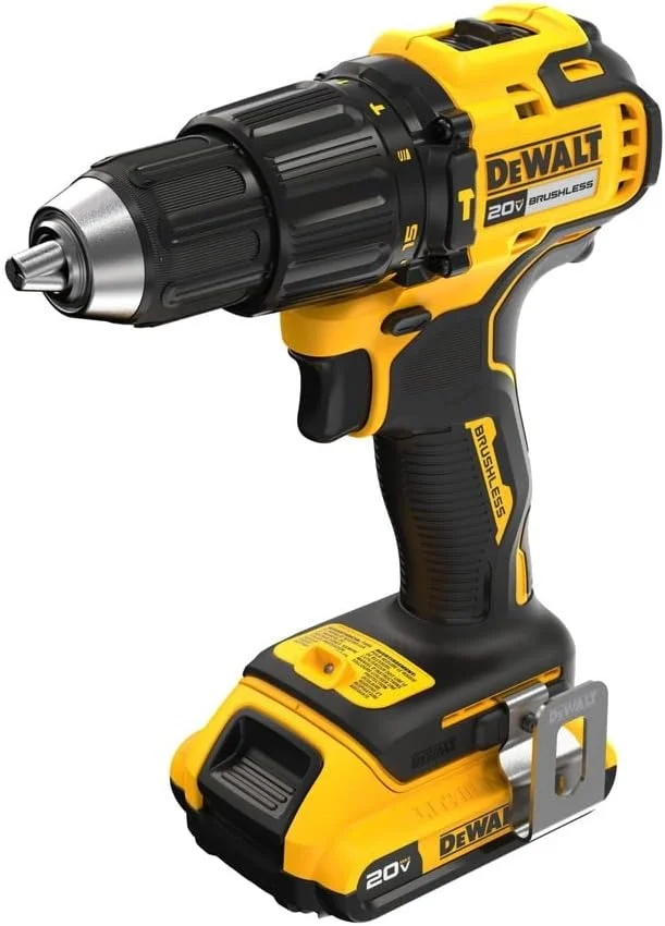 دریل چکشی شارژی براشلس 20 ولت Dewalt DCD798D1 دریل چکشی شارژی براشلس 20 ولت Dewalt DCD798D1