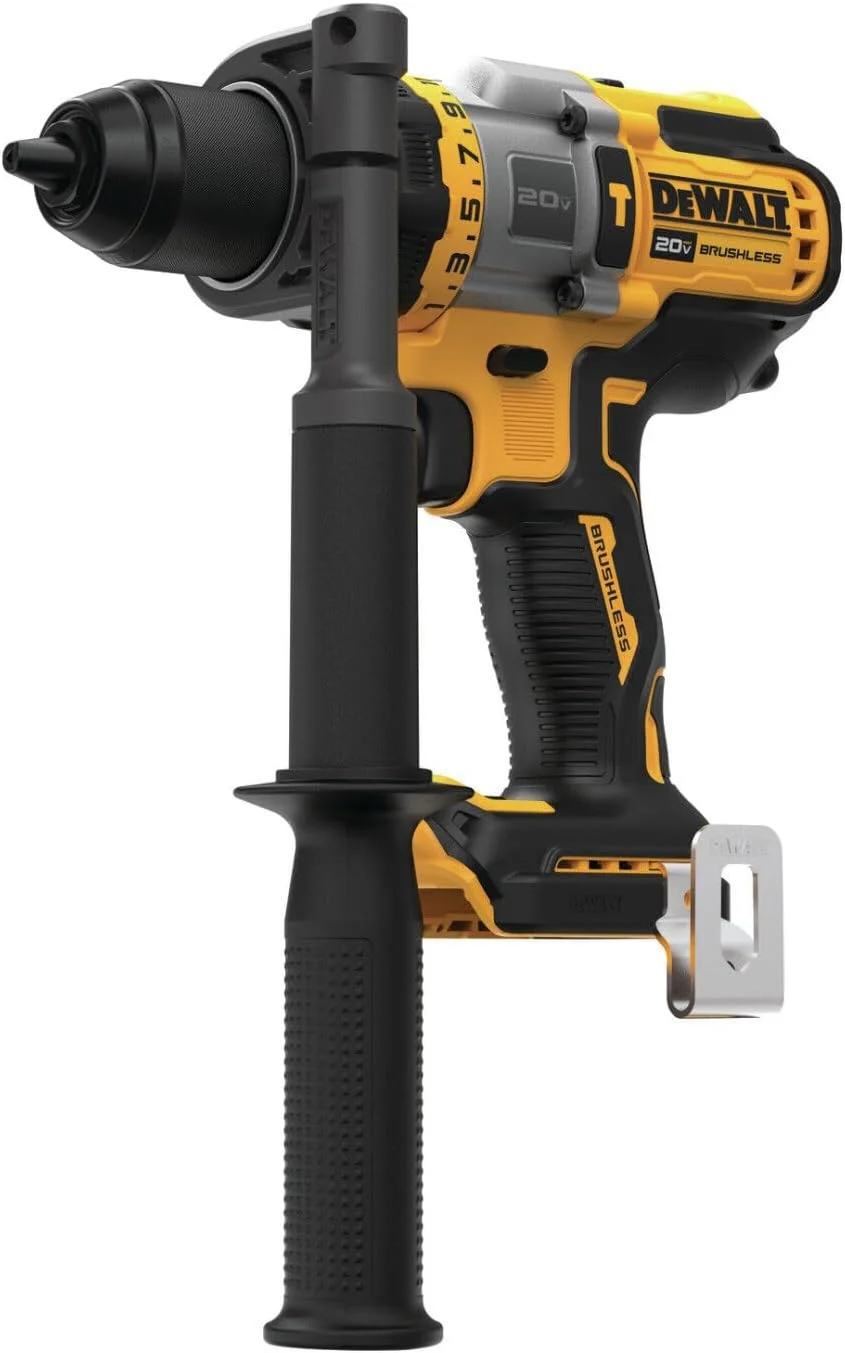 دریل چکشی 20 ولت مکس* DEWALT FLEXVOLT ADVANTAGE، بی سیم، 1/2 اینچ، فقط ابزار (DCD999B) دریل چکشی 20 ولت مکس* DEWALT FLEXVOLT ADVANTAGE، بی سیم، 1/2 اینچ، فقط ابزار (DCD999B)