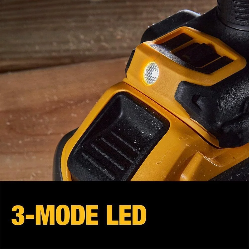دریل چکشی 20 ولت مکس* DEWALT FLEXVOLT ADVANTAGE، بی سیم، 1/2 اینچ، فقط ابزار (DCD999B) دریل چکشی 20 ولت مکس* DEWALT FLEXVOLT ADVANTAGE، بی سیم، 1/2 اینچ، فقط ابزار (DCD999B)