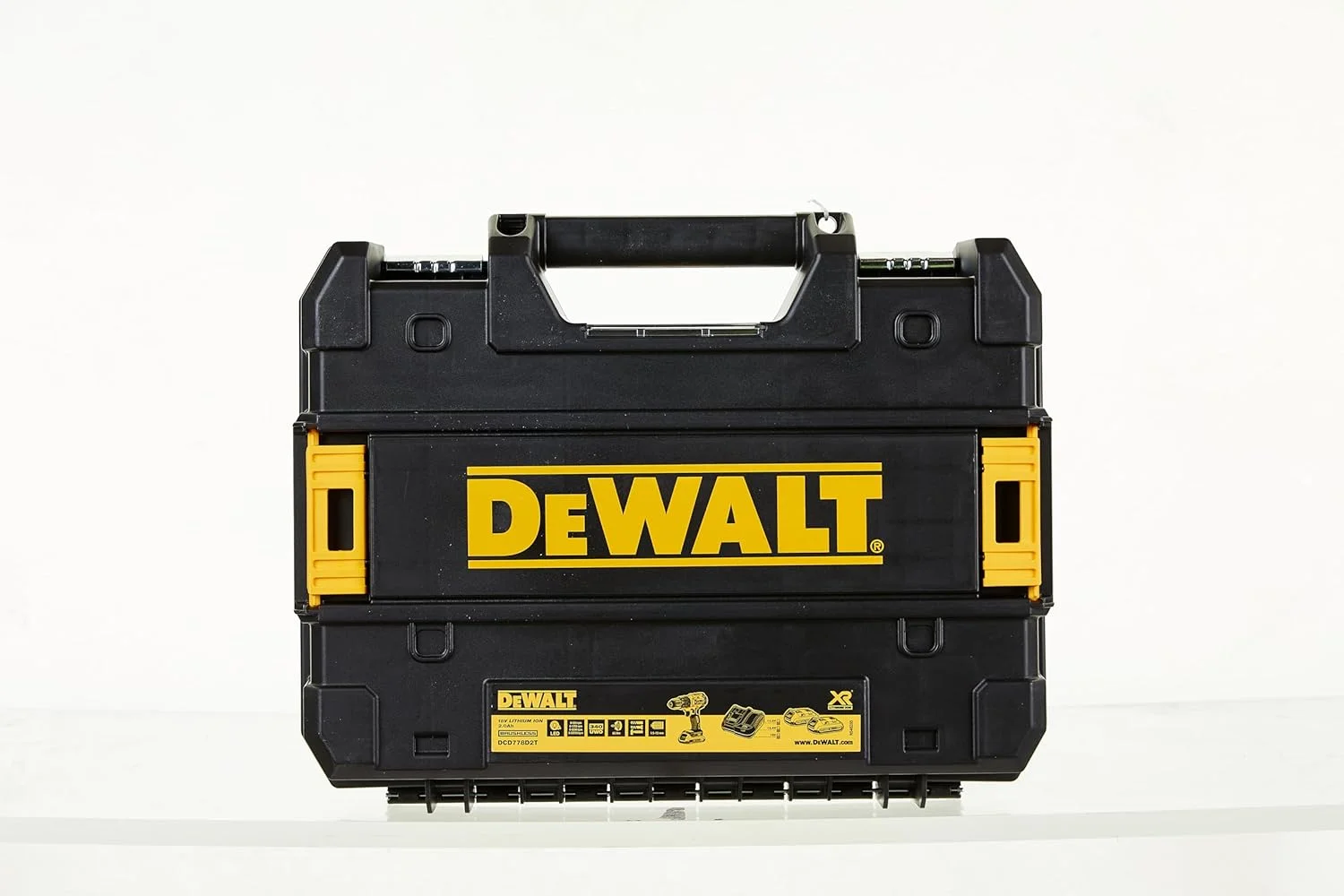 دریل چکشی شارژی براشلس 18 ولت XR دیوالت به همراه 2 عدد باتری 2 آمپر، مدل DCD778D2T-QW دریل چکشی شارژی براشلس 18 ولت XR دیوالت به همراه 2 عدد باتری 2 آمپر، مدل DCD778D2T-QW