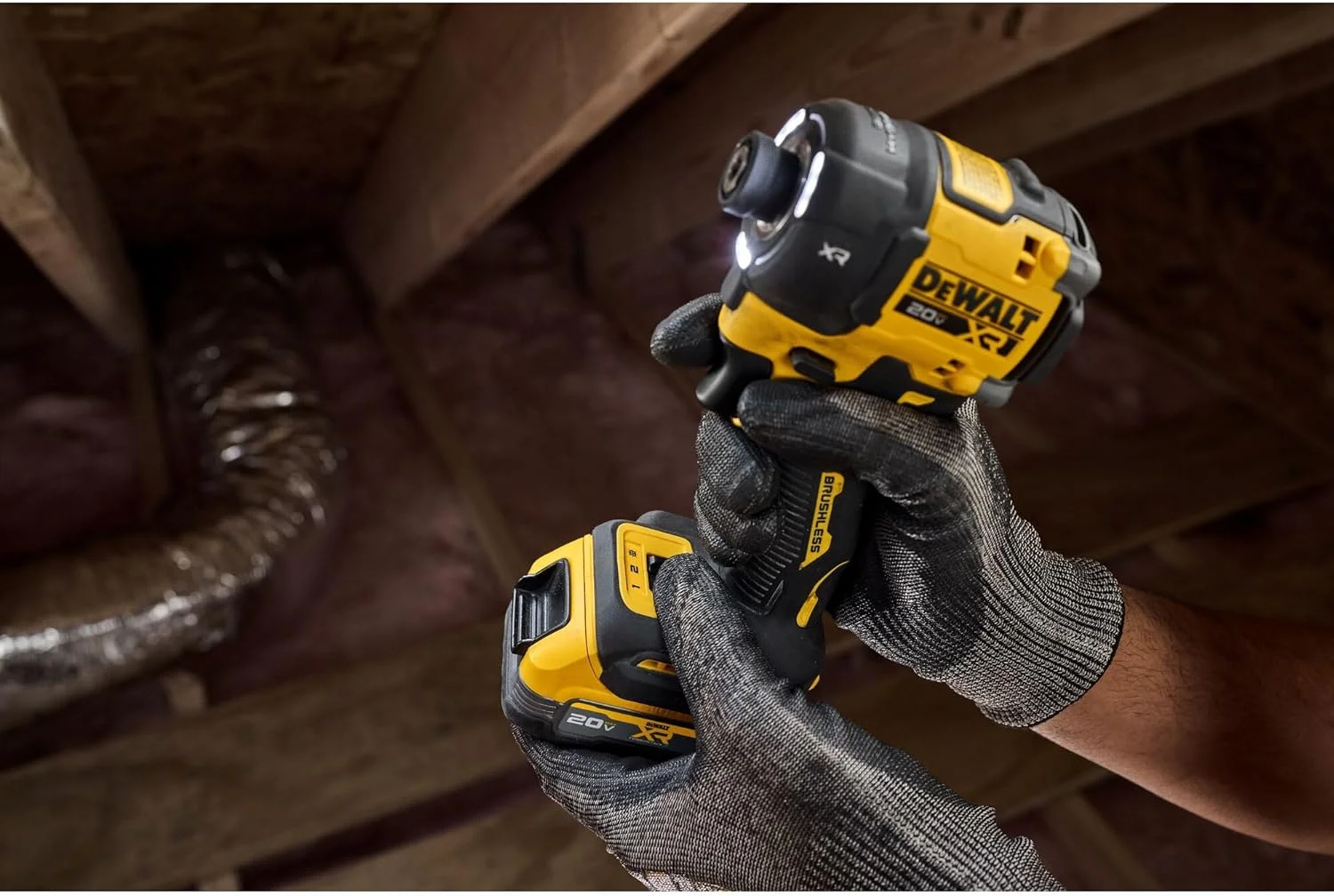 دریل ضربه ای هیدرولیک بی سیم 1/4 اینچی DEWALT 20V MAX XR، فقط ابزار (DCF870B) دریل ضربه ای هیدرولیک بی سیم 1/4 اینچی DEWALT 20V MAX XR، فقط ابزار (DCF870B)