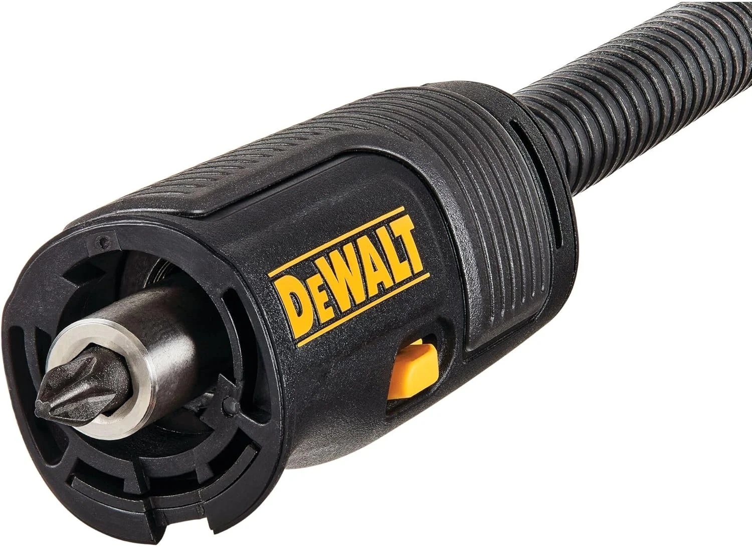 آداپتور دریل زاویه راست Dewalt، Flextorq، سیستم 4 در 1، جمع و جور، شفت انعطاف پذیر مستقیم، 12 اینچ (Dwamrasetft) آداپتور دریل زاویه راست Dewalt، Flextorq، سیستم 4 در 1، جمع و جور، شفت انعطاف پذیر مستقیم، 12 اینچ (Dwamrasetft)
