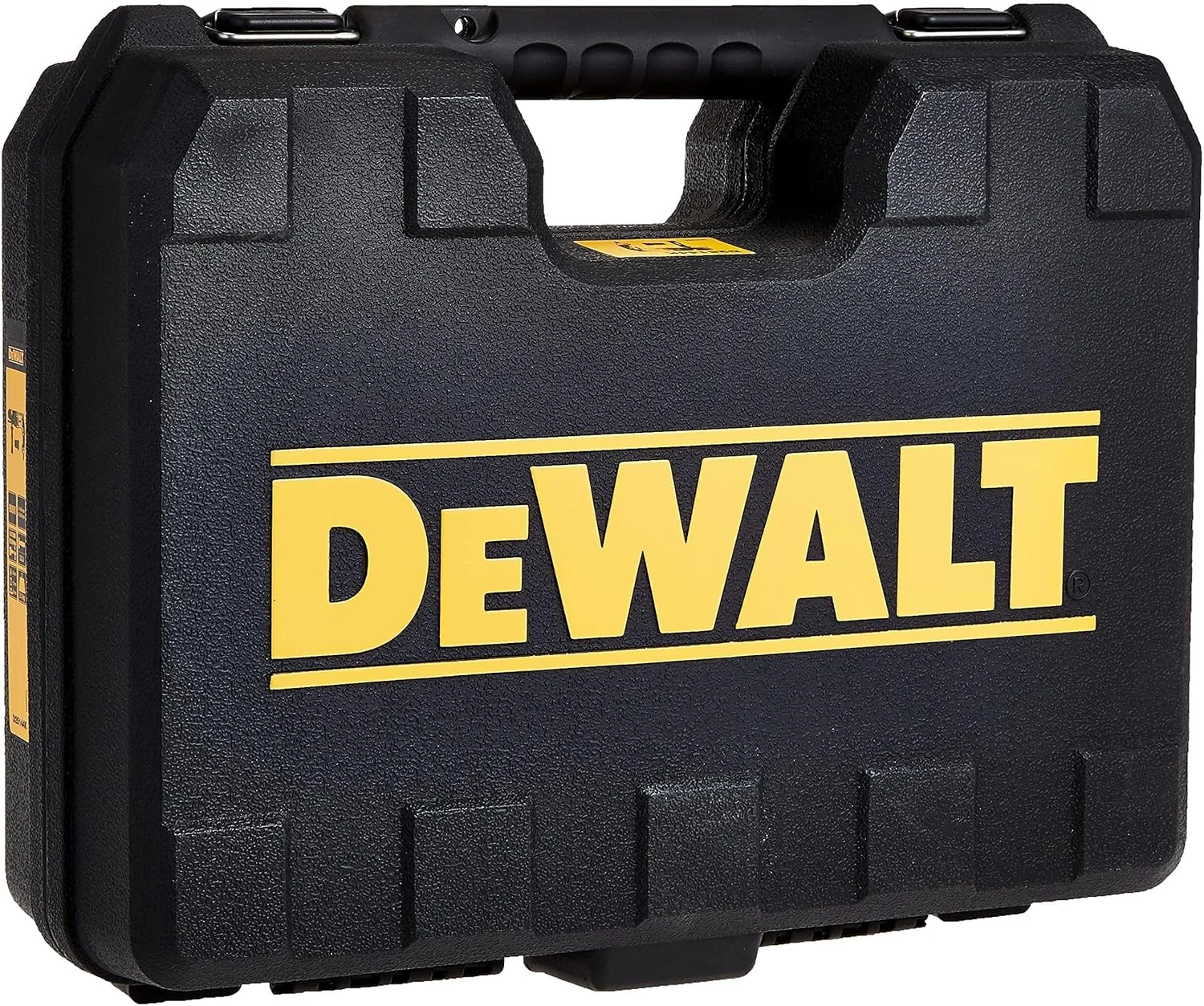 دریل پیچ گوشتی شارژی 18 ولت 13 میلی متری Dewalt، براشلس، 2 عدد باتری 1.5 آمپر ساعت، شارژر و جعبه ابزار، زرد/مشکی، Dcd777S2-GB