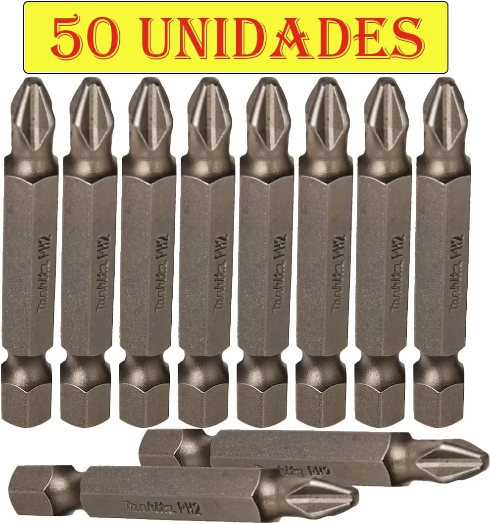 جعبه 50 عددی نوک پیچ گوشتی فیلیپس Makita B-26490 PH2-50