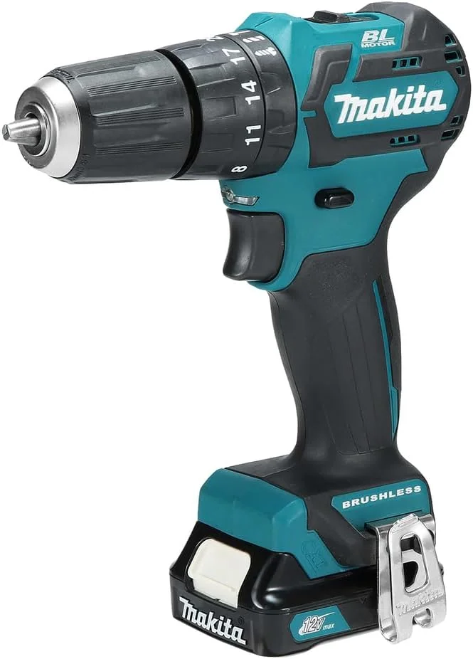 دریل چکشی ماکیتا HP332DSAE - 10.8 ولت لیتیوم 2.0 آمپر ساعت BL