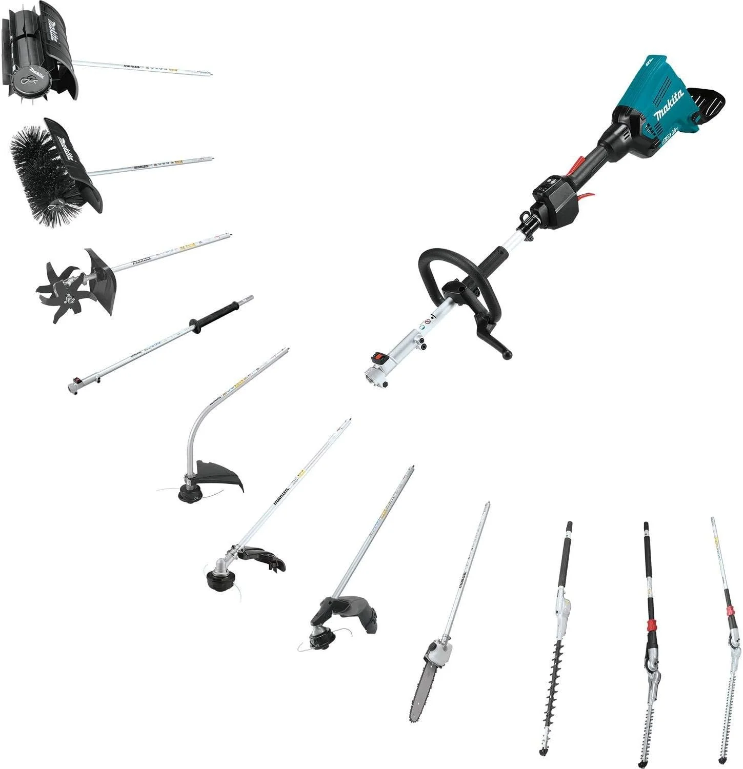 سرِ دستگاه چندکاره شارژی ماکیتا مدل XUX01Z، 18 ولت X2 (36 ولت) LXT®، لیتیوم-یون، براشلس، بدنه تنها