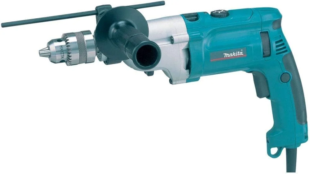 دریل ضربه ای دو سرعته ماکیتا HP2070 - 20 میلی متر، 1010 وات، 2.7 کیلوگرم، 2.5 متر دریل ضربه ای دو سرعته ماکیتا HP2070 - 20 میلی متر، 1010 وات، 2.7 کیلوگرم، 2.5 متر