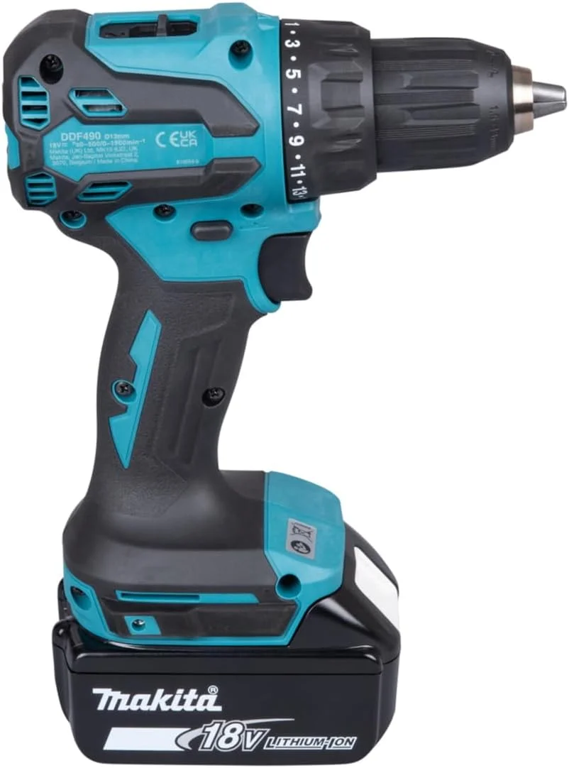 دریل پیچ گوشتی شارژی براشلس 18 ولت ماکیتا مدل DDF490Z (باتری و شارژر شامل نمی شود) دریل پیچ گوشتی شارژی براشلس 18 ولت ماکیتا مدل DDF490Z (باتری و شارژر شامل نمی شود)