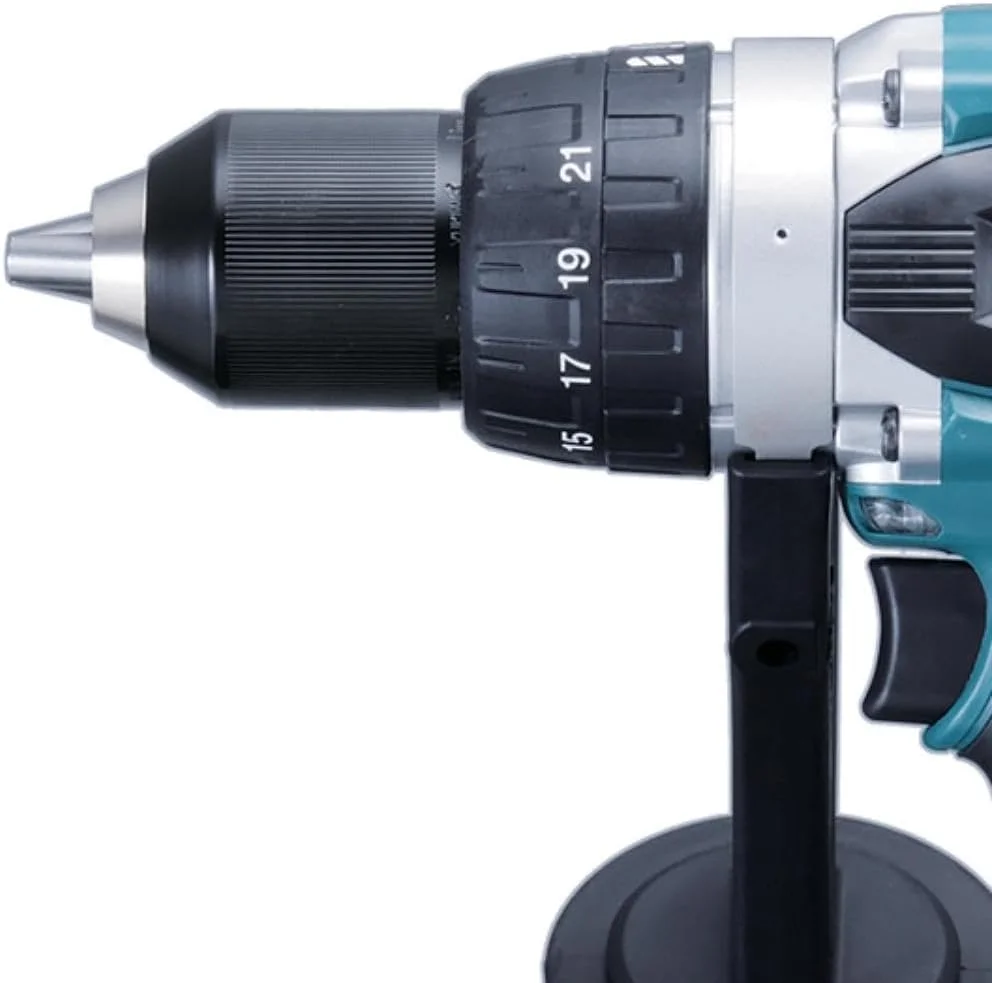 دریل پیچ گوشتی شارژی 18 ولت لیتیوم-یونی ماکیتا مدل DDF458Z - بدون باتری و شارژر، کوچک، آبی