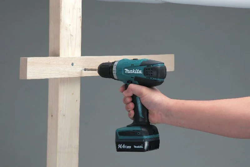 دریل چکشی شارژی ماکیتا DF347DWE، 14.4 ولت لیتیوم-یون، 1.3 آمپر ساعت