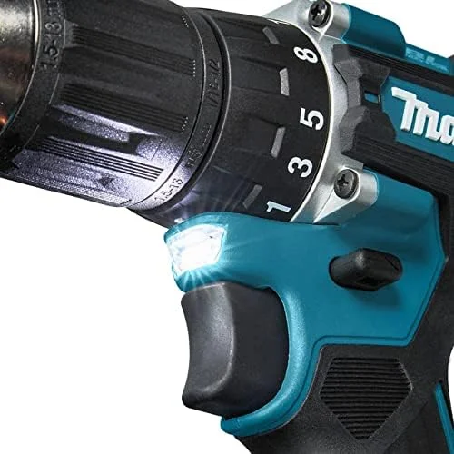 دریل پیچ گوشتی شارژی 18 ولت لیتیوم-یونی ماکیتا مدل DDF487RFJ با درایو 13 میلیمتری، براشلس، 1700 دور در دقیقه، 40 نیوتنمتر به همراه 1 عدد باتری 3 آمپر ساعت و 1 عدد شارژر دریل پیچ گوشتی شارژی 18 ولت لیتیوم-یونی ماکیتا مدل DDF487RFJ با درایو 13 میلیمتری، براشلس، 1700 دور در دقیقه، 40 نیوتنمتر به همراه 1 عدد باتری 3 آمپر ساعت و 1 عدد شارژر