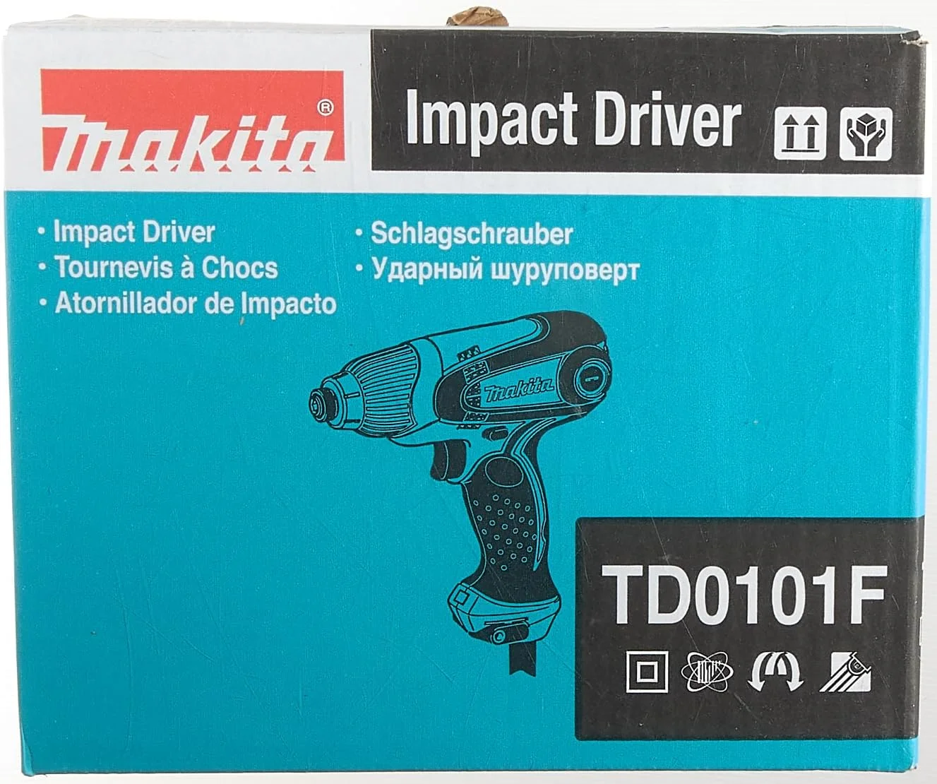 دریل ضربه ای شش گوش 1/4 اینچ 240 ولت ماکیتا مدل TD0101F دریل ضربه ای شش گوش 1/4 اینچ 240 ولت ماکیتا مدل TD0101F