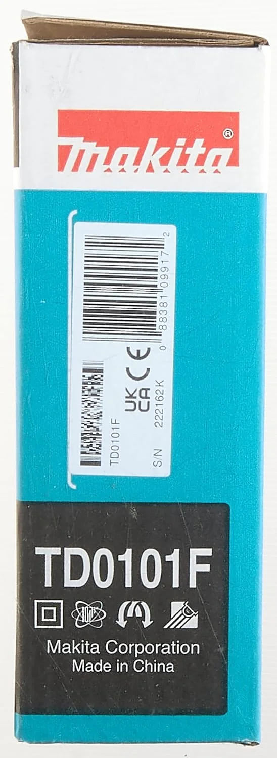 دریل ضربه ای شش گوش 1/4 اینچ 240 ولت ماکیتا مدل TD0101F دریل ضربه ای شش گوش 1/4 اینچ 240 ولت ماکیتا مدل TD0101F