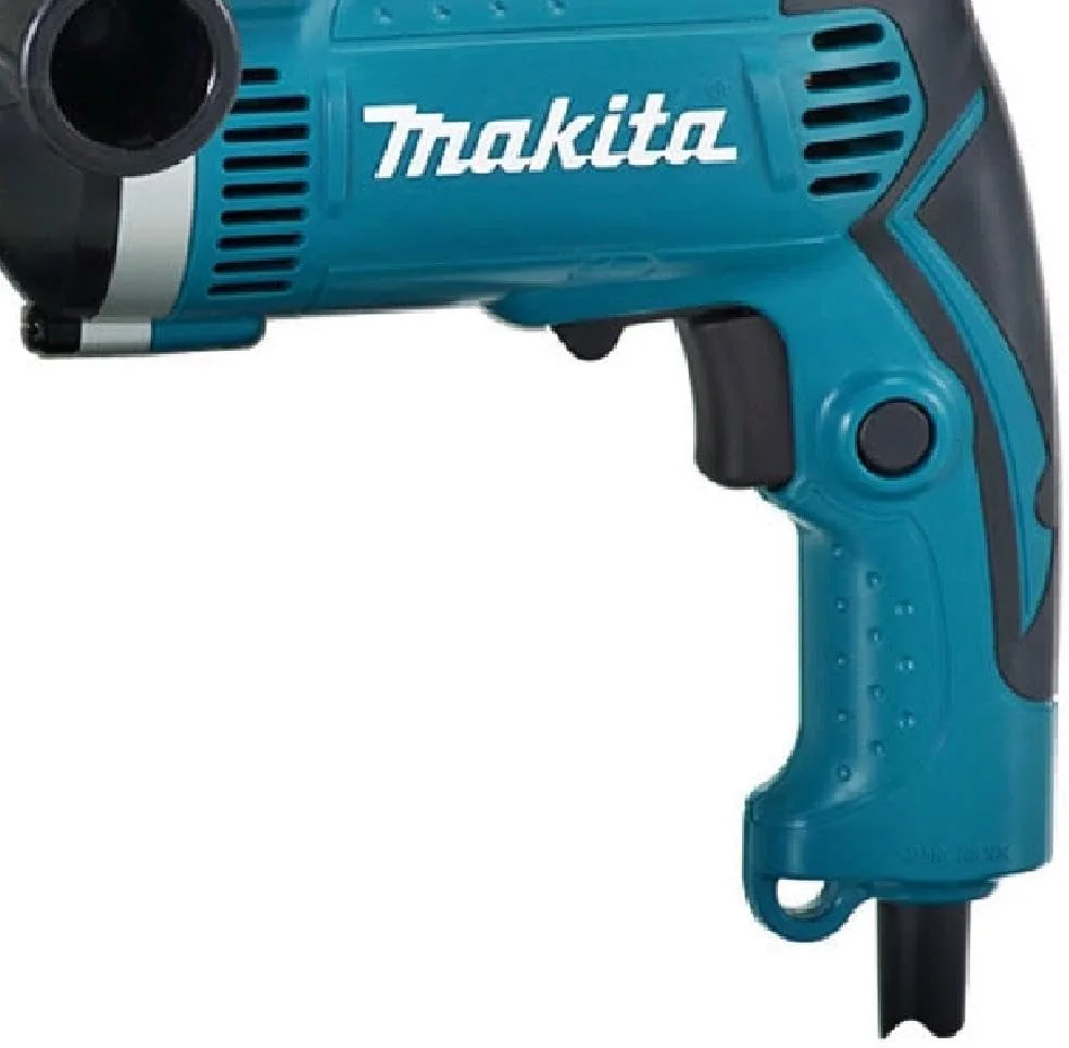 دریل چکشی 16 میلی‌متری 710 وات ماکیتا مدل HP1630K به همراه آچار