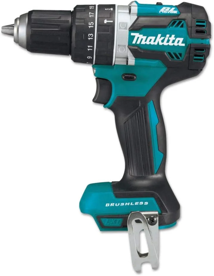 دریل چکشی/پیچ گوشتی شارژی 1/2 اینچ براشلس Makita XPH12Z 18V LXT لیتیوم-یون (فقط ابزار)