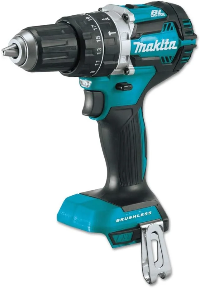 دریل چکشی/پیچ گوشتی شارژی 1/2 اینچ براشلس Makita XPH12Z 18V LXT لیتیوم-یون (فقط ابزار)