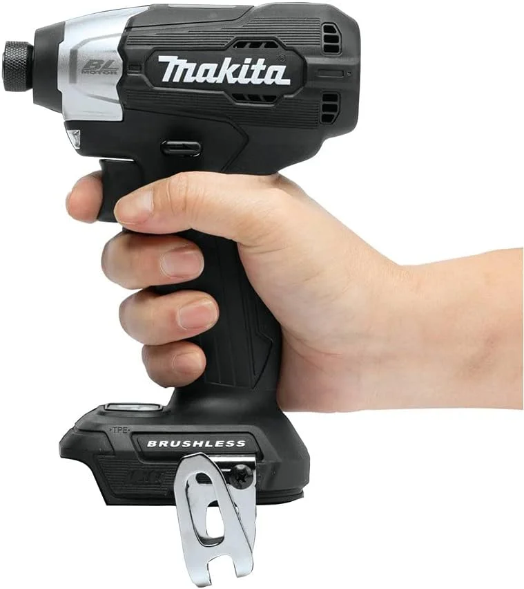 دریل ضربه ای شارژی فوق فشرده و بدون برس Makita XDT18ZB 18V LXT لیتیوم-یون، فقط ابزار، مشکی