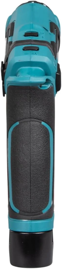 پیچ گوشتی شارژی زاویه دار ماکیتا DF012DSE (7.2 ولت، باتری/شارژر در جعبه حمل، 30 وات، 7.2 ولت) مشکی/آبی