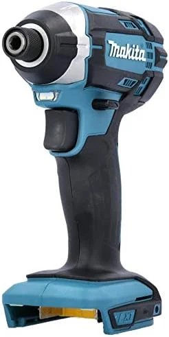 دریل پیچ گوشتی ضربه ای شارژی 18 ولت Makita DTD152Z، 6 میلی متر (1/4 اینچ)، 165 نیوتن متر، بدون باتری و شارژر دریل پیچ گوشتی ضربه ای شارژی 18 ولت Makita DTD152Z، 6 میلی متر (1/4 اینچ)، 165 نیوتن متر، بدون باتری و شارژر