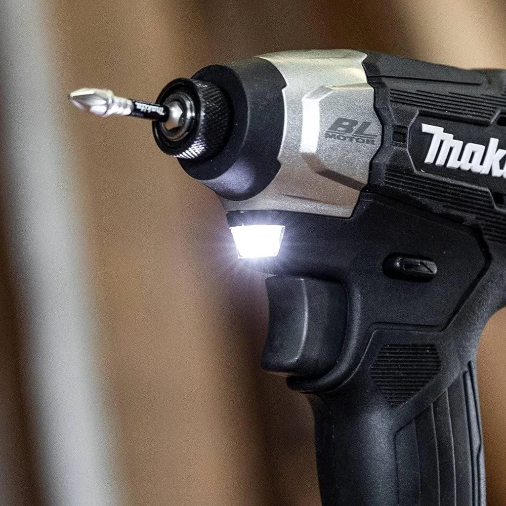 دریل ضربه ای شارژی فوق فشرده و بدون برس Makita XDT18ZB 18V LXT لیتیوم-یون، فقط ابزار، مشکی