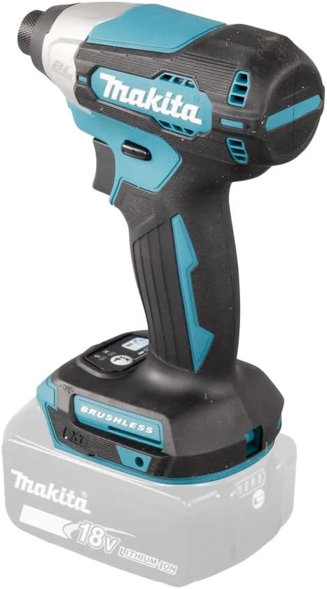 دریل پیچ گوشتی ضربه ای شارژی براشلس 18 ولت ماکیتا مدل DTD157Z (باتری و شارژر شامل نمی شود)