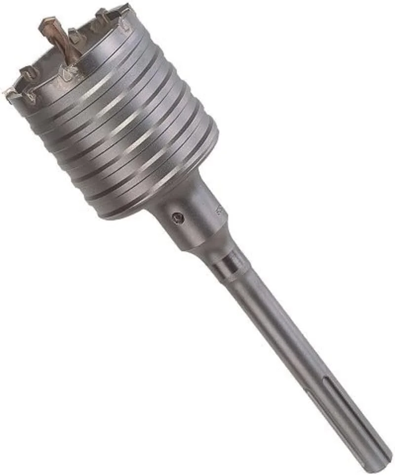 مته کرگیری چکش چرخشی SDS-max بوش مدل HC8540، سایز 3-9/16 اینچ در 12 اینچ، خاکستری