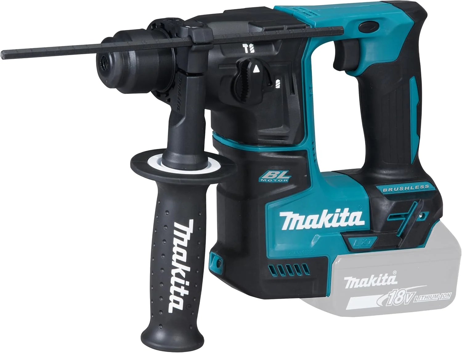چکش تخریب شارژی ساب-کامپکت Makita Dhr171Z - 18 ولت لیتیوم-یون، بدون باتری