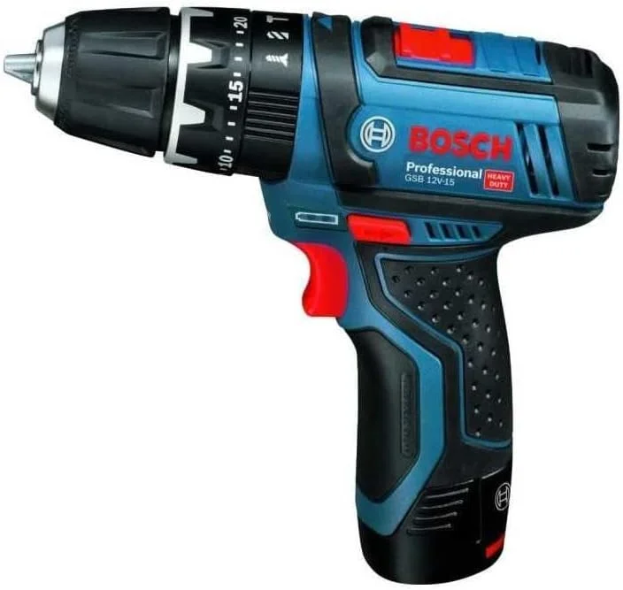 دریل چکشی بوش مدل GSB 12V-15 Professional 06019B690H دریل چکشی بوش مدل GSB 12V-15 Professional 06019B690H