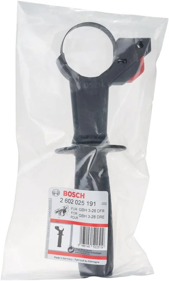 دسته کمکی بوش پروفشنال 2602025191 مناسب دریل چکشی GBH3-28DRE/DRF، مشکی/قرمز دسته کمکی بوش پروفشنال 2602025191 مناسب دریل چکشی GBH3-28DRE/DRF، مشکی/قرمز