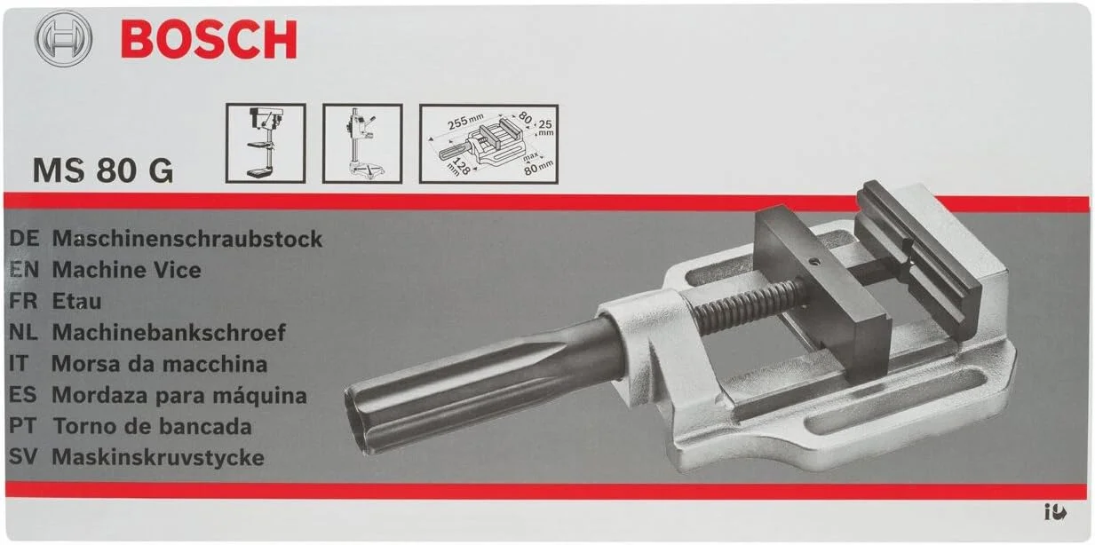 گیره رومیزی بوش پروفشنال مدل MS 80 G با دهانه 100 میلی متر، 80 میلی متر، 80 میلی متر گیره رومیزی بوش پروفشنال مدل MS 80 G با دهانه 100 میلی متر، 80 میلی متر، 80 میلی متر