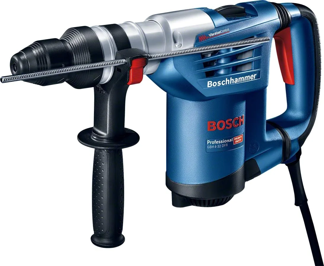 چکش تخریب بوش پروفشنال GBH 4-32 DFR (900 وات، SDS plus، حداکثر انرژی ضربه: 4.2 ژول، عمق سنج: 310 میلی متر، در جعبه) چکش تخریب بوش پروفشنال GBH 4-32 DFR (900 وات، SDS plus، حداکثر انرژی ضربه: 4.2 ژول، عمق سنج: 310 میلی متر، در جعبه)