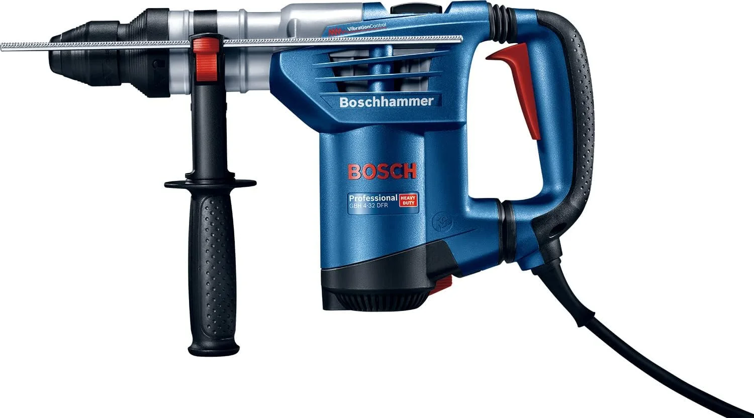 چکش تخریب بوش پروفشنال GBH 4-32 DFR (900 وات، SDS plus، حداکثر انرژی ضربه: 4.2 ژول، عمق سنج: 310 میلی متر، در جعبه) چکش تخریب بوش پروفشنال GBH 4-32 DFR (900 وات، SDS plus، حداکثر انرژی ضربه: 4.2 ژول، عمق سنج: 310 میلی متر، در جعبه)