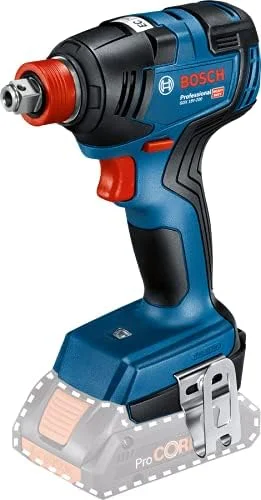 دریل پیچ گوشتی ضربه ای شارژی بوش پروفشنال مدل GDX 18V-200، آبی دریل پیچ گوشتی ضربه ای شارژی بوش پروفشنال مدل GDX 18V-200، آبی