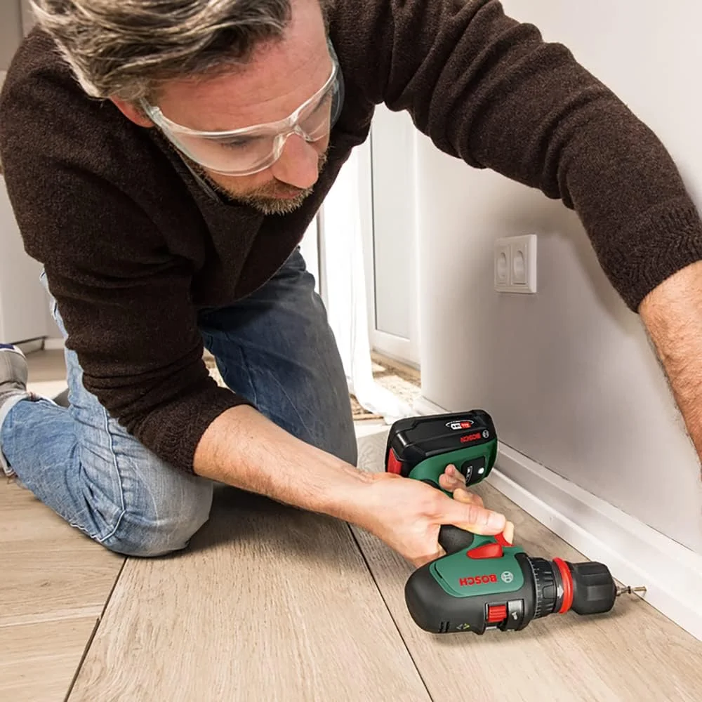 دریل پیشرفته 18 بوش، 1350 دور در دقیقه، بدون آچار، 1 کیلوگرم، مشکی، سبز