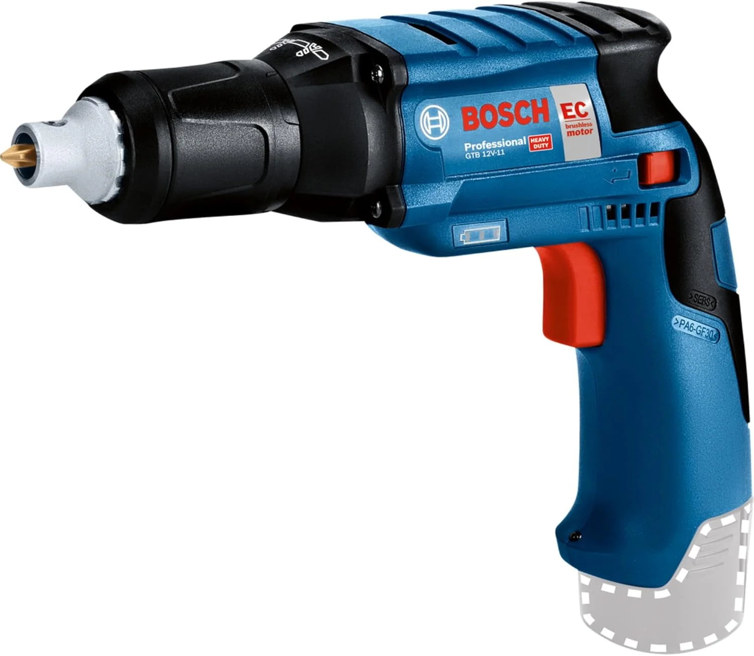 پیچ گوشتی شارژی کناف بوش مدل Bosch Gsr108Vtecg 10.8 V-Ec Te بدون باتری و شارژر در جعبه L-Boxx کد 06019E4003