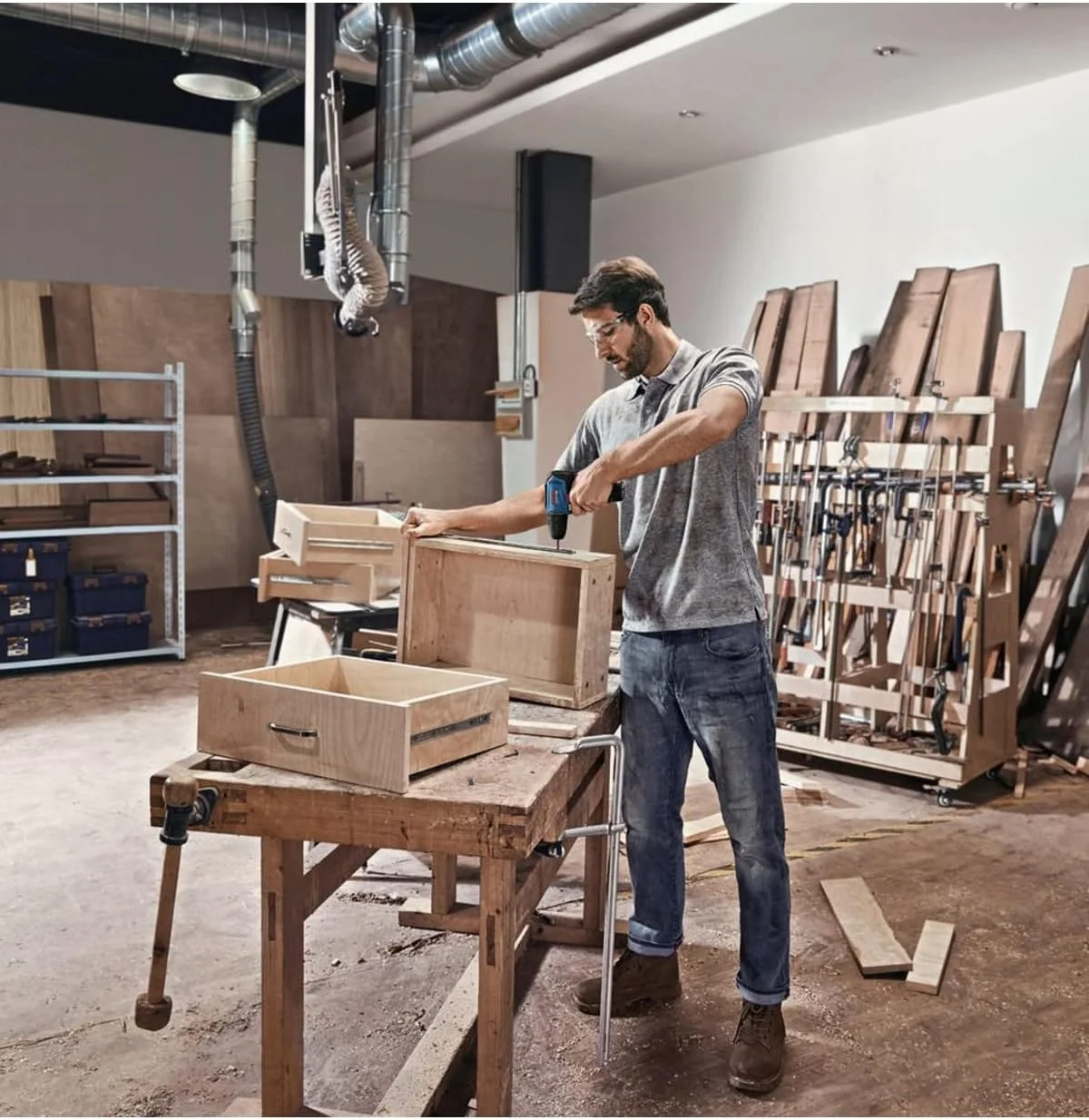 دریل/پیچ گوشتی شارژی بوش پروفشنال GSR 12V-30 (فقط بدنه، کارتن)