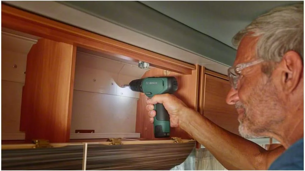 دریل پیچ گوشتی شارژی بوش EasyDrill 1200 (یک باتری، سیستم 12 ولت، در جعبه)