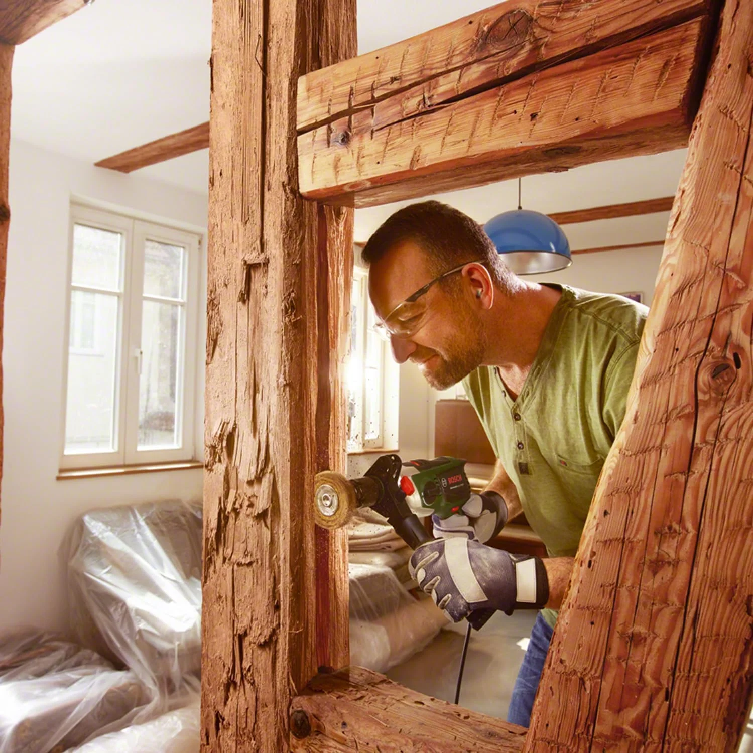 دریل چکشی بوش مدل AdvancedImpact 900 (900 وات، به همراه کیف)