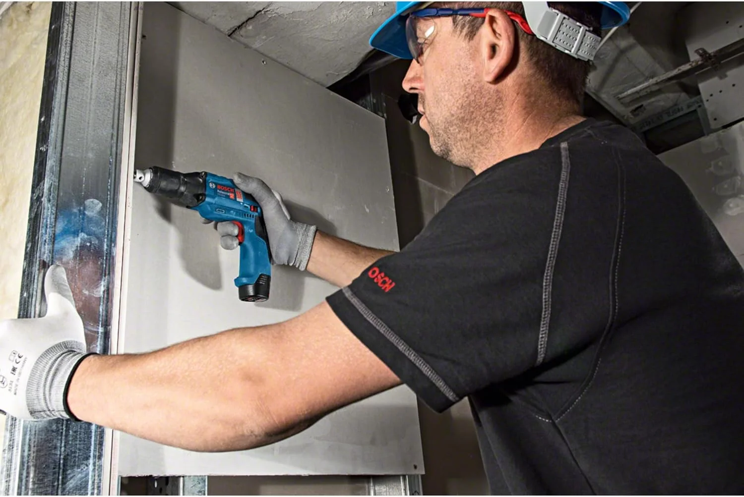 پیچ گوشتی شارژی کناف بوش مدل Bosch Gsr108Vtecg 10.8 V-Ec Te بدون باتری و شارژر در جعبه L-Boxx کد 06019E4003