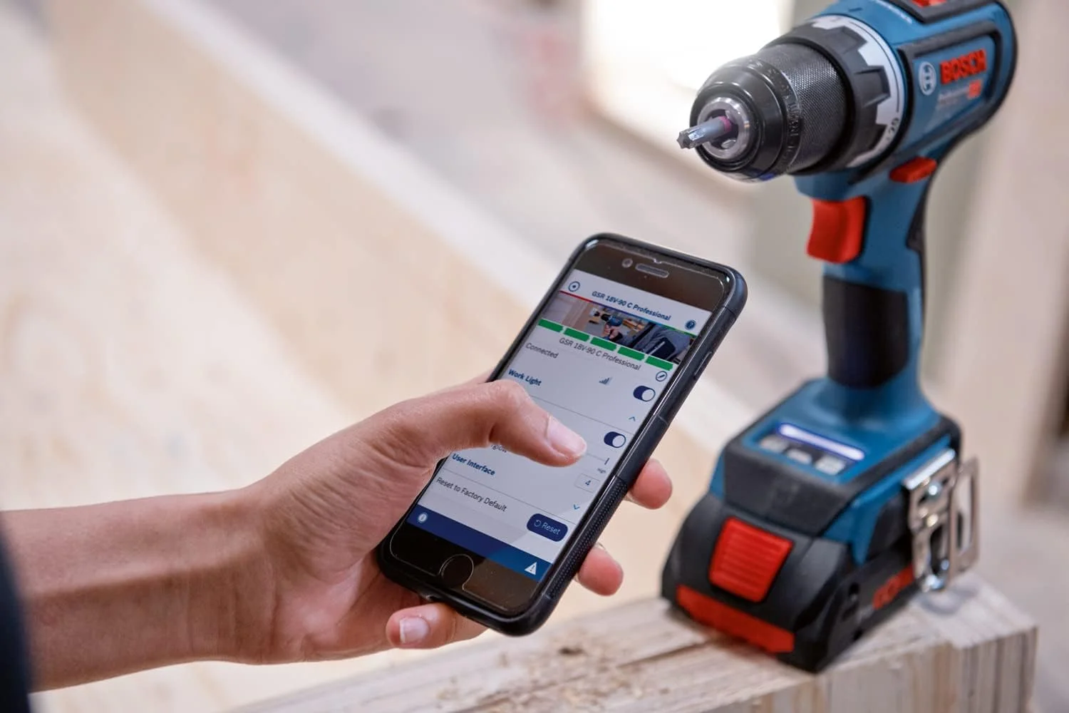 دریل پیچ گوشتی شارژی بوش پروفشنال 18 ولت مدل GSR 18V-90 C (بدون باتری و شارژر، در جعبه L-BOXX) دریل پیچ گوشتی شارژی بوش پروفشنال 18 ولت مدل GSR 18V-90 C (بدون باتری و شارژر، در جعبه L-BOXX)