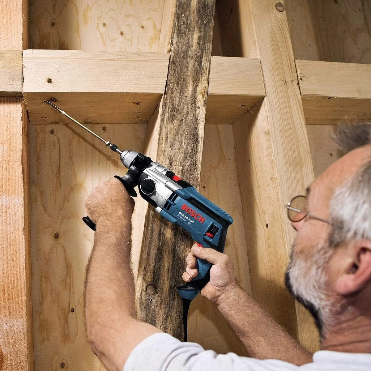 دریل برقی چکشی بوش مدل GSB 19-2 RE