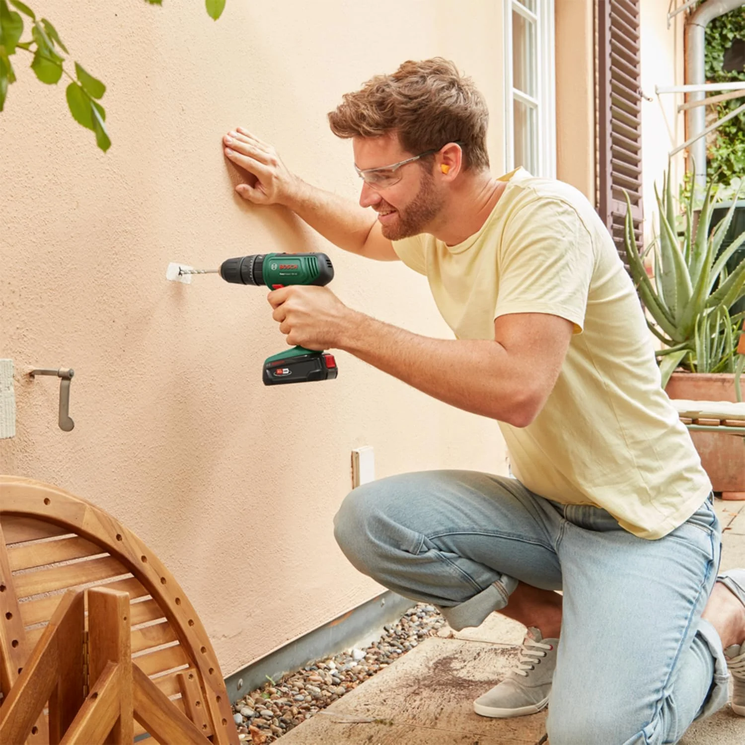 دریل بوش مدل EasyImpact 18V-40 به همراه SystemBox (شامل باتری و شارژر)