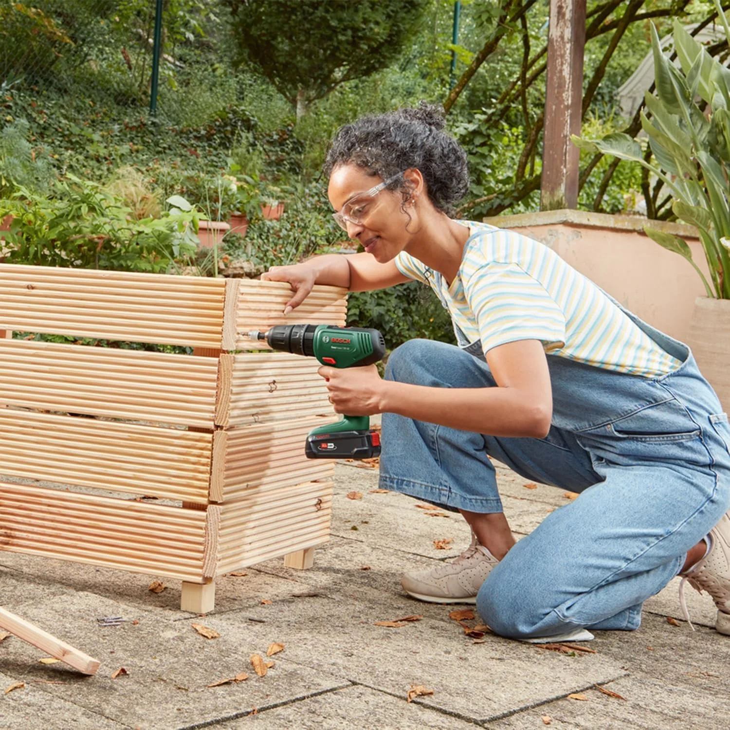 دریل بوش مدل EasyImpact 18V-40 به همراه SystemBox (شامل باتری و شارژر)