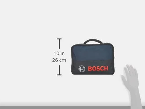 دریل پیچ گوشتی شارژی 12 ولت بوش پروفشنال GSR 12V-15 (مجموعه لوازم جانبی 39 تکه، 1 عدد باتری 2.0 آمپر ساعت، 1 عدد باتری 4.0 آمپر ساعت، شارژر، در کیف)