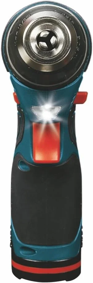 دریل/پیچ گوشتی 12 ولت ماکس بوش مدل PS31N با درایو 3/8 اینچ - جمع و جور و سبک، گشتاور 265 اینچ-پوند، گیربکس 2 سرعته، سه نظام بدون کلید، چراغ LED (فقط ابزار)