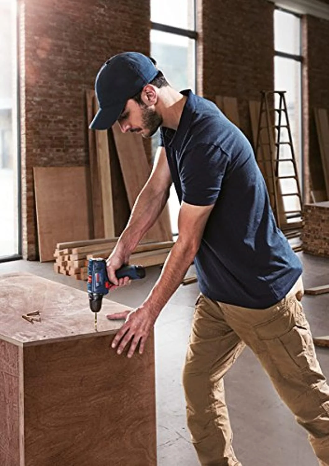 دریل پیچ گوشتی شارژی بوش پروفشنال - مدل GSR 120-Li، آبی