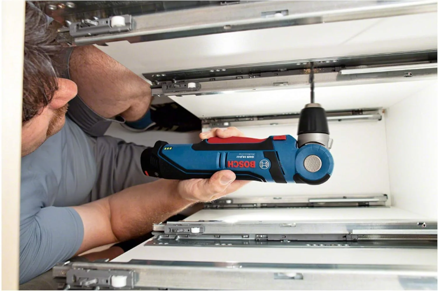 دریل زاویه ای شارژی بوش پروفشنال GWB 12V-10 بدون باتری و شارژر - کارتن دریل زاویه ای شارژی بوش پروفشنال GWB 12V-10 بدون باتری و شارژر - کارتن