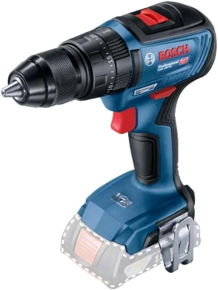 Bosch GSB 18V-50 Professional Cordless Combi Drill (Battery and Charger Not Included)